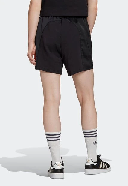 Short Negro-Blanco Adidas Originals Adicolor Split Trefoil 4 Short Negro-Blanco Adidas Originals Adicolor Split Trefoil - Imagen 2