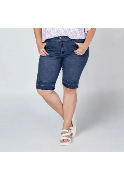 BERMUDA TALLAS GRANDES DENIM TONO OSCURO 3 BERMUDA TALLAS GRANDES DENIM TONO OSCURO