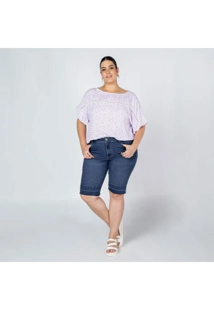 BERMUDA TALLAS GRANDES DENIM TONO OSCURO 4 BERMUDA TALLAS GRANDES DENIM TONO OSCURO - Imagen 2