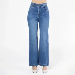 JEAN FLARE PARA MUJER TONO MEDIO ADRISSA -Feminora Moda Tienda De Ventas adrissa 4397 0629612 3 product