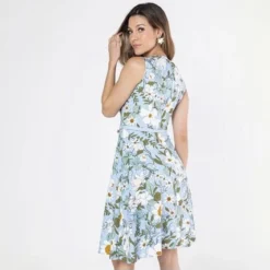 VESTIDO ESTAMPADO PARA MUJER ADRISSA 9 VESTIDO ESTAMPADO PARA MUJER ADRISSA -Feminora Moda Tienda De Ventas adrissa 4417 8529612 4 product