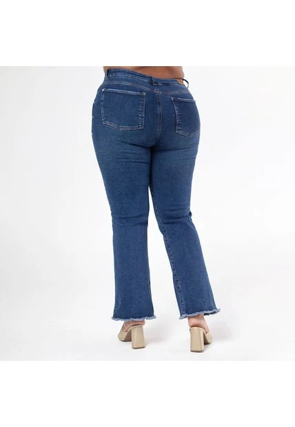 JEAN TALLAS GRANDES SILUETA REGULAR TONO OSCURO 6 JEAN TALLAS GRANDES SILUETA REGULAR TONO OSCURO - Imagen 4