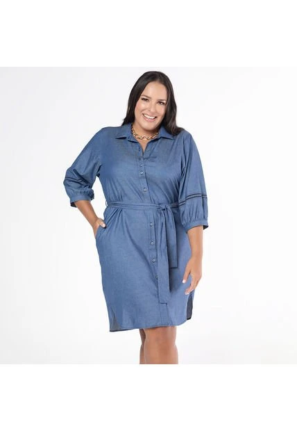 VESTIDO ADRISSA TALLAS GRANDES CAMISERO 3 VESTIDO ADRISSA TALLAS GRANDES CAMISERO