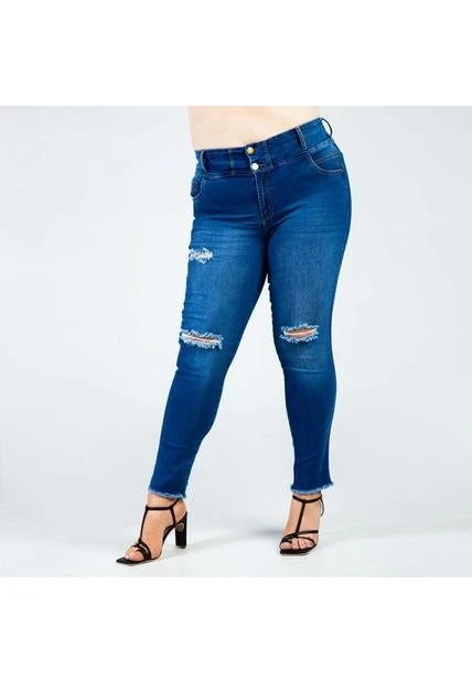 JEAN TALLAS GRANDES SKINNY CONTROL 6 JEAN TALLAS GRANDES SKINNY CONTROL - Imagen 4