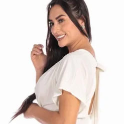 Blusa Escotada Corta Arequipe Mujer 11 Blusa Escotada Corta Arequipe Mujer -Feminora Moda Tienda De Ventas arequipe 3761 2863622 3 product