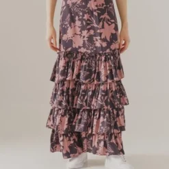 Falda Negro-Palo Rosa Arkitect Éxito -Feminora Moda Tienda De Ventas arkitect 8909 5467022 2 product