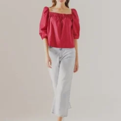 Blusa Borgoña Arkitect Éxito -Feminora Moda Tienda De Ventas arkitect 9305 5757022 4 product