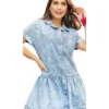 Vestido Juvenil Femenino Azul Atypical -Feminora Moda Tienda De Ventas atypical 2962 3119551 1 product