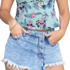 FALDA SHORT JUVENIL AZUL CLARO ATYPICAL 79474