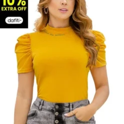 BLUSA JUVENIL MOSTAZA ATYPICAL 83289