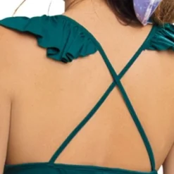 Vestido Para Mujer Verde Botella Atypical -Feminora Moda Tienda De Ventas atypical 5367 6109191 2 product