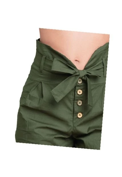 Short Juvenil Femenino Verde Militar Atypical 5 Short Juvenil Femenino Verde Militar Atypical - Imagen 3