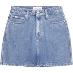 Mini Falda De Talle Alto Calvin Klein 13 Mini Falda De Talle Alto Calvin Klein -Feminora Moda Tienda De Ventas calvin klein 1507 1556291 6 product