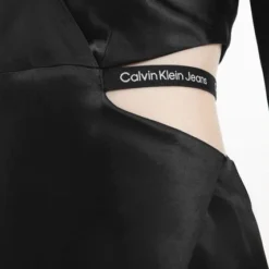 Vestido Con Logo Negro Calvin Klein 9 Vestido Con Logo Negro Calvin Klein -Feminora Moda Tienda De Ventas calvin klein 8148 0682622 4 product