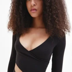 Vestido Corto De Jersey Con Recortes Negro Calvin Klein -Feminora Moda Tienda De Ventas calvin klein 8148 8682622 5 product