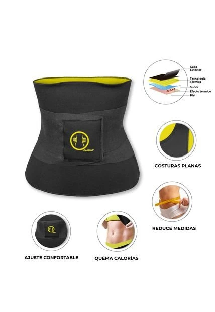 Faja Cinturilla Reductora Avispa Para Hacer Ejercicio Adelgazante Moldeadora Abdomen Para Mujer + Gel Reductor De Abdomen 120 Ml 6 Faja Cinturilla Reductora Avispa Para Hacer Ejercicio Adelgazante Moldeadora Abdomen Para Mujer + Gel Reductor De Abdomen 120 Ml - Imagen 4