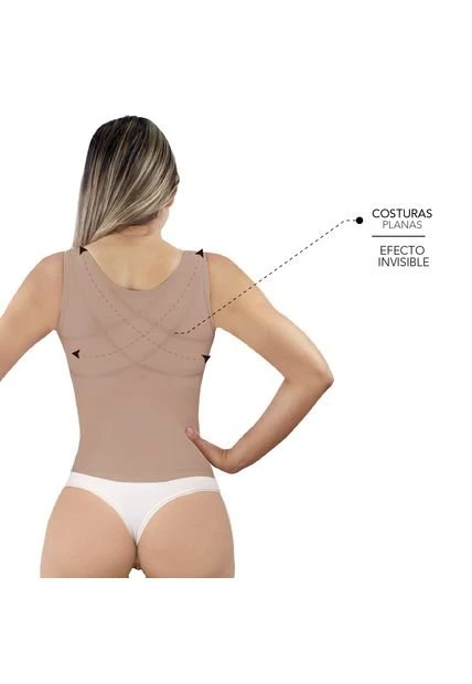 Corrector De Postura Ortopédicos Alta Compresión En Espalda Para Mujer Color Negro Efecto Invisible PowerNet Negro 3014 4 Corrector De Postura Ortopédicos Alta Compresión En Espalda Para Mujer Color Negro Efecto Invisible PowerNet Negro 3014 - Imagen 2