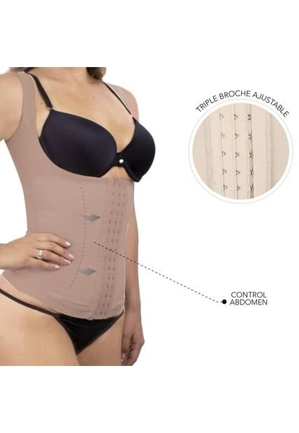 Corrector De Postura Ortopédicos Alta Compresión En Espalda Para Mujer Color Negro Efecto Invisible PowerNet Negro 3014 5 Corrector De Postura Ortopédicos Alta Compresión En Espalda Para Mujer Color Negro Efecto Invisible PowerNet Negro 3014 - Imagen 3