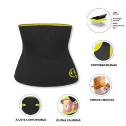 Faja Cinturilla Térmica Reductora Moldeadora De Abdomen Para Mujer En Neopreno + Gel Reductor De Abdomen 120 Ml -Feminora Moda Tienda De Ventas canela by elvira burgos 3024 4812801 4 product