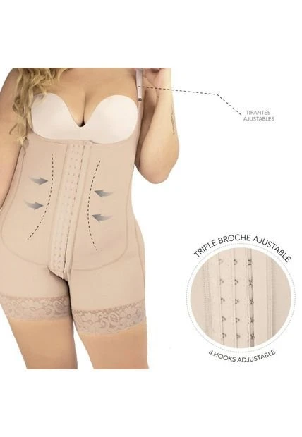 Faja Moldeadora Levanta Cola + Chaleco Adelgazante Triple Ajuste Mujer 4 Faja Moldeadora Levanta Cola + Chaleco Adelgazante Triple Ajuste Mujer - Imagen 2