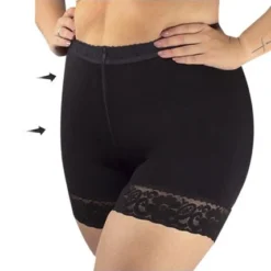 Panty Faja Levanta Cola Control Abdomen Para Mujer Negro 300809