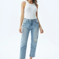 Jean Azul Claro Chevignon Boyfriend -Feminora Moda Tienda De Ventas chevignon 3530 3724812 3 product