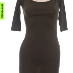 Vestido Verde Forever 21 (Producto De Segunda Mano)