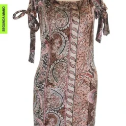 Vestido Café Ela (Producto De Segunda Mano)