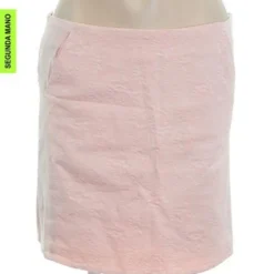 Falda Rosada Naf Naf (Producto De Segunda Mano)