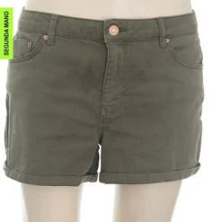 Short Verde Stradivarius (Producto De Segunda Mano)