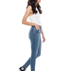 High Waist Skinny Fit Jeans Tono Medio Color Blue 10 High Waist Skinny Fit Jeans Tono Medio Color Blue -Feminora Moda Tienda De Ventas color blue 1090 0534822 2 product