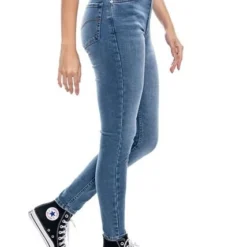 High Waist Skinny Fit Jeans Tono Medio Color Blue 15 High Waist Skinny Fit Jeans Tono Medio Color Blue -Feminora Moda Tienda De Ventas color blue 1091 0534822 7 product