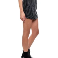 Falda High Waist En Black Denim Color Blue -Feminora Moda Tienda De Ventas color blue 2041 0056822 7 product