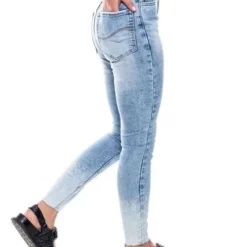 High Waist Skinny Fit Jeans Tono Claro Con Botonadura Interna Color Blue 15 High Waist Skinny Fit Jeans Tono Claro Con Botonadura Interna Color Blue -Feminora Moda Tienda De Ventas color blue 2685 8056222 7 product