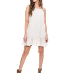 Vestido Corto De Tiras Con Bolero En Parte Inferior Color Blue