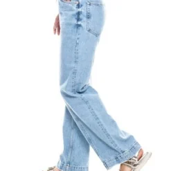 High Waist Flare Jeans Tono Claro Con Cortes Delanteros Color Blue 14 High Waist Flare Jeans Tono Claro Con Cortes Delanteros Color Blue -Feminora Moda Tienda De Ventas color blue 4565 4339822 6 product