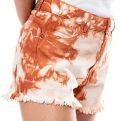 High Waist Shorts Teñido Tie Dye Color Blue -Feminora Moda Tienda De Ventas color blue 9902 9301822 3 product