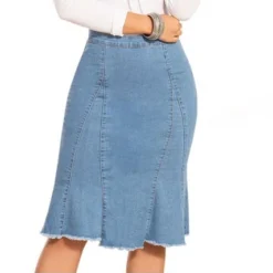 Falda Dorothy Azul Para Mujer Croydon