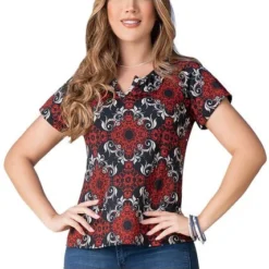 Blusa Leidy Rojo Para Mujer Croydon