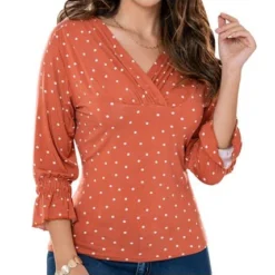Blusa Lauryn Naranja Para Mujer Croydon