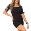 Vestido Melina Negro Para Mujer Croydon -Feminora Moda Tienda De Ventas croydon 4782 7261481 1 product