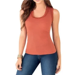 Blusa Hadid Terracota Para Mujer Croydon