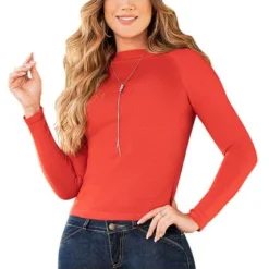 Buzo Alexandra Rojo Para Mujer Croydon