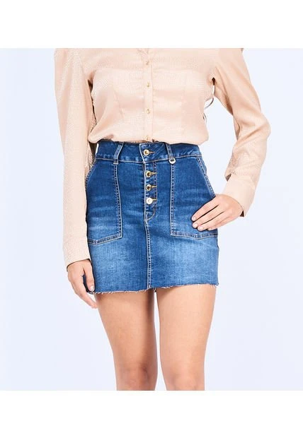 Falda Azul Derek 824370 3 Falda Azul Derek 824370