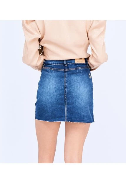 Falda Azul Derek 824370 4 Falda Azul Derek 824370 - Imagen 2