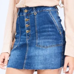 Falda Azul Derek 824370 7 Falda Azul Derek 824370 -Feminora Moda Tienda De Ventas derek 2232 3818281 3 product