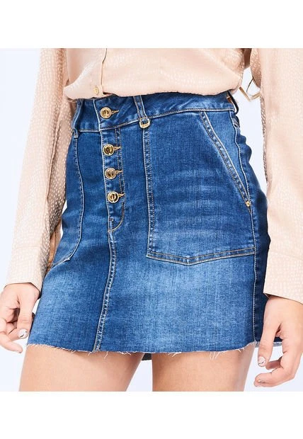 Falda Azul Derek 824370 5 Falda Azul Derek 824370 - Imagen 3