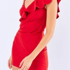 Vestido En Tiras Rojo Mujer Derek -Feminora Moda Tienda De Ventas derek 2662 3571512 3 product