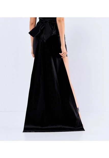 Vestido Negro Derek 828477 5 Vestido Negro Derek 828477 - Imagen 3