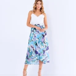 Falda Verde Derek 824790 -Feminora Moda Tienda De Ventas derek 3169 7944102 4 product